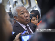 Ahli Parlimen Kinabatangan, Datuk Seri Bung Moktar Radin. foto SYAFIQ AMBAK, 02 NOVEMBER 2018