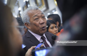 Ahli Parlimen Kinabatangan, Datuk Seri Bung Moktar Radin. foto SYAFIQ AMBAK, 02 NOVEMBER 2018