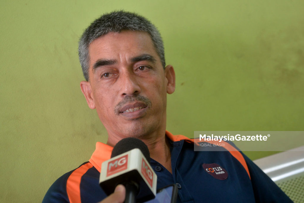 Abd Rashid Shahid, 50 bercakap kepada media mengenai setahun Pakatan Harapan mengambil alih pentadbiran kerajaan ketika tinjauan Malaysia Gazette di Sungai Besi, Kuala Lumpur. foto IQBAL BASRI, 09 MEI 2019