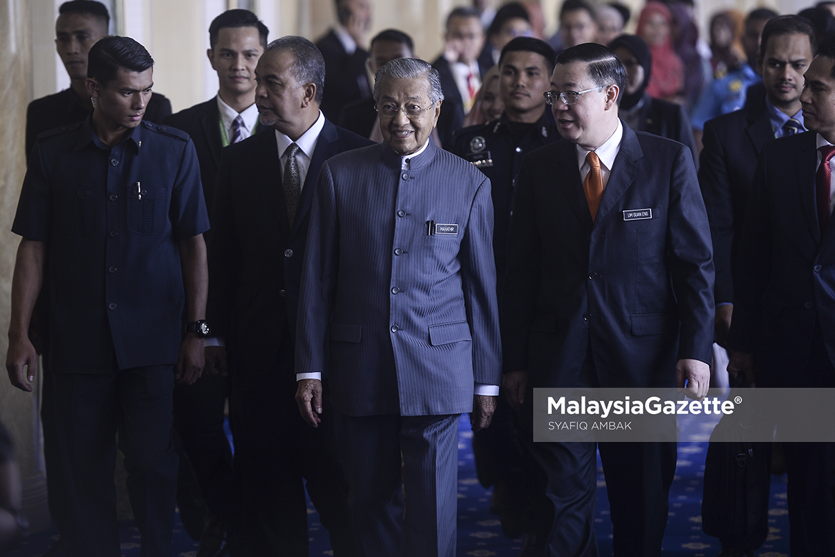 Tun M di Majlis Kewangan Negara Tahun 2019