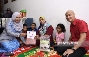 Malaysia Gazette, Bernas sumbang beras kepada 2 keluarga