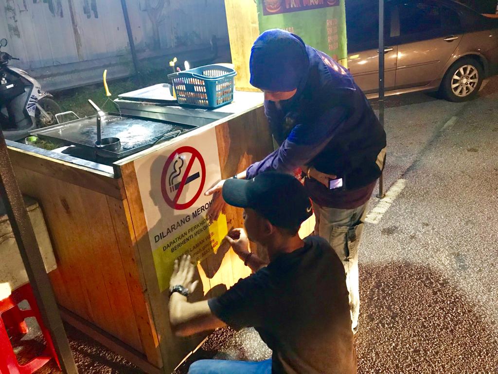 Ops Larangan Merokok: 12 kedai makan di Shah Alam diserbu