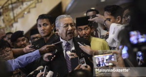 Tun Dr Mahathir Mohamad. foto SYAFIQ AMBAK, 20 jun 2019