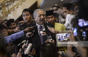 Tun Dr Mahathir Mohamad. foto SYAFIQ AMBAK, 20 jun 2019
