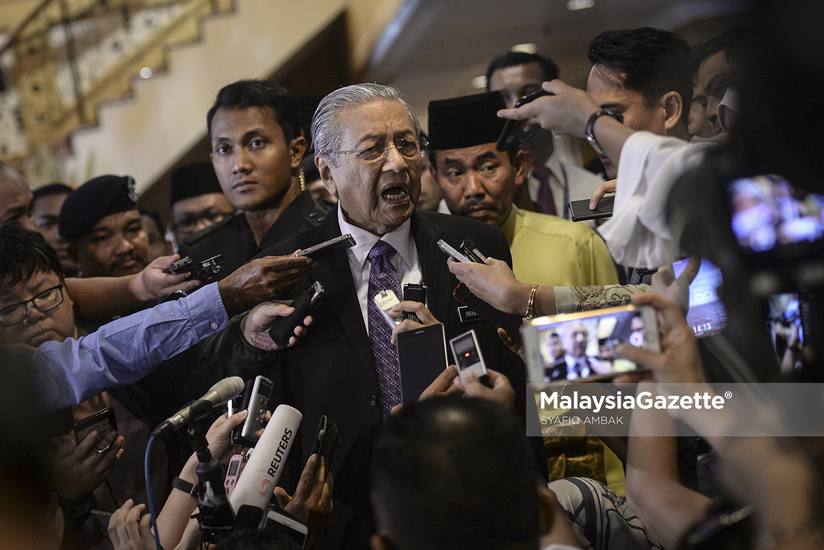 Tun Dr Mahathir Mohamad. foto SYAFIQ AMBAK, 20 jun 2019