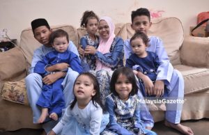 Syawal terindah buat 8 beranak