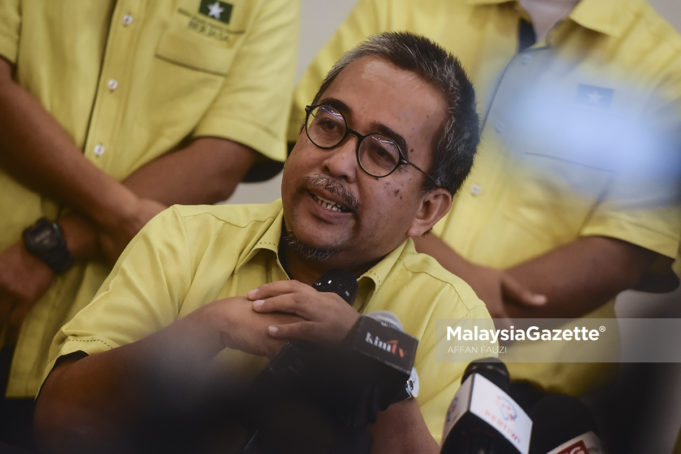 Presiden Parti BERJASA, Datuk Badhrulhisham Abdul Aziz. foto AFFAN FAUZI, 29 MEI 2019