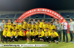 Malaysia B-15 muncul juara di China