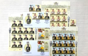 Pos Malaysia keluarkan koleksi setem pertabalan Agong