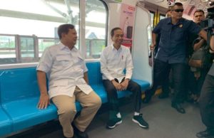 Jokowi-Prabowo ‘berdamai’ dalam MRT