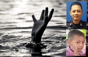 Mayat anak lelaki anggota polis lemas ditemui