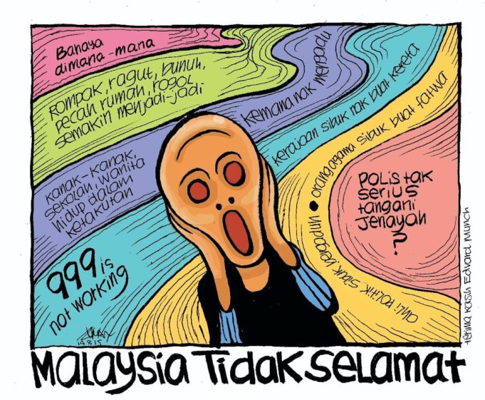 Kartun Malaysia Tidak Selamat