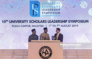 Tun Mahathir Hadir Program 10th University Scholars Leadership Sumposium 2019