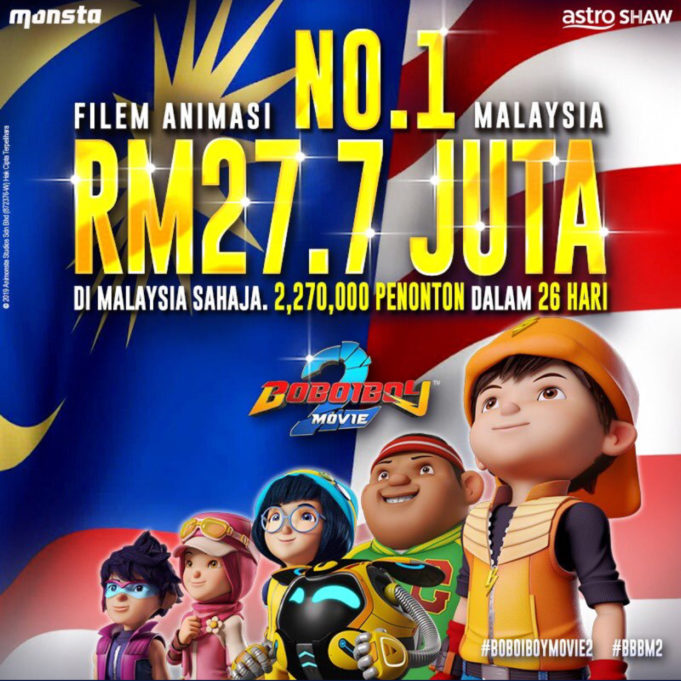 Boboiboy Kutip RM27.7 Juta