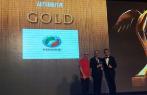 Perodua raih emas Anugerah Jenama Putra