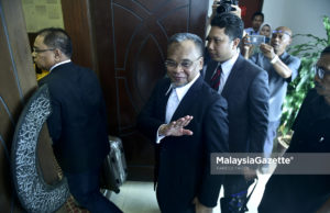 Nasharudin Mat Isa Tiba di Mahkamah Shah Alam