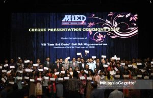 MIC Serah Cek Pendidikan 2019 MIED