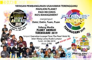 Planet Animasi di Terengganu 1 November ini