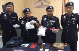 Polis Sentul tangkap seorang lelaki, rampas dadah RM93,400