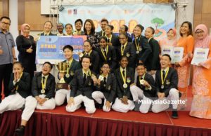 SMK Subang Utama johan pertandingan bicara berirama Piala Hektar