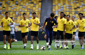 Sesi latihan, perlawanan persahabatan tak dibenarkan
