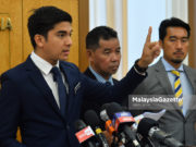 Syed Saddiq nafi berada di kondominium sebelum diserbu polis