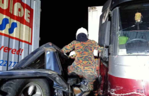 Empat maut dalam kemalangan libatkan 7 kenderaan