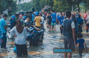 Kampung Pohon Tanjong Pasir Mas jadi lokasi pesta air