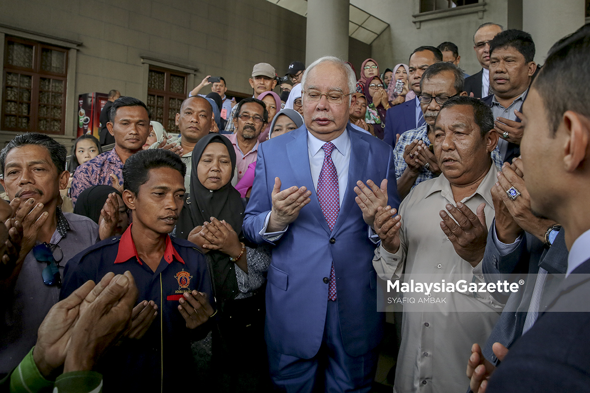 NAJIB Bela Diri Di Mahkamah Tinggi Kuala Lumpur