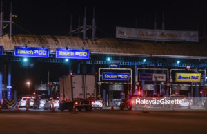 62 plaza tol laksana kutipan RFID mulai 1 Jan