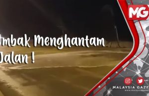 Orang ramai diminta jauhi Pantai Miami, ombak besar