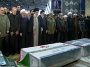 Khamenei menangis ketika solat jenazah Soleimani