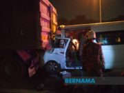 Kento cedera, pemandu van maut