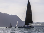 Aksi Hari Pertama Regatta kali ke 18 Langkawi