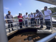 Tun Mahathir Melawat Tapak Rintis Sistem ‘Advanced Moving Bed Bio-Reactor’