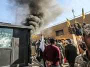 Tentera AS lepas gas pemedih mata di kedutaan Baghdad