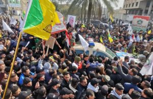 Puluhan rakyat Iraq berarak, kongsi rasa sedih kematian Qassem, Muhandis