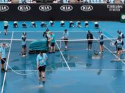 Tenis Terbuka Australia tangguh 3 jam