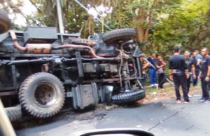 TUDM siasat nahas trak