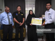 Balu, anak-anak Lok-U terima faedah bulanan Perkeso
