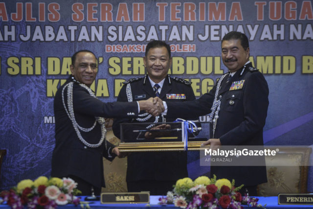 Majlis Serah Terima Tugas Pengarah Jabatan Siasatan Jenayah Narkotik #PDRM