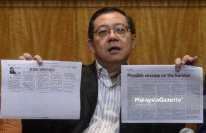 Boleh anti PH tetapi jangan tulis berita palsu, Guan Eng beri amaran