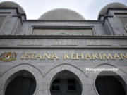 Mahkamah benarkan saman ibu model Belanda bicara di Mahkamah Tinggi forfeiture suit UMNO MCA Najib Razak 1MDB scandal Court of Appeal appeals Palace of Justice
