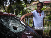 LENSA MG | Penghuni Pangsapuri Seri Intan Diancam Baling Batu