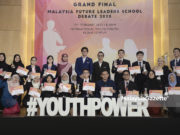 Syed Saddiq Hadir Pada Pertandingan Akhir Debat MFLS