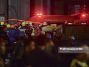 Dua pekerja tapak binaan runtuh diselamatkan