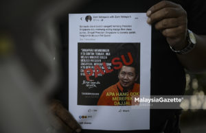 GMPN Buat Laporan Polis Fitnah Menteri