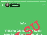 GM Klang buat laporan mengenai dakwaan pekerja dijangkiti koronavirus
