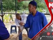 Ibu bawa anak minta ziarah kubur Abam pukul 10.30 malam