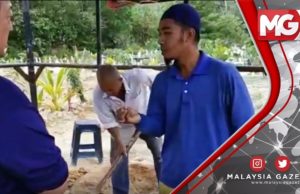 Ibu bawa anak minta ziarah kubur Abam pukul 10.30 malam